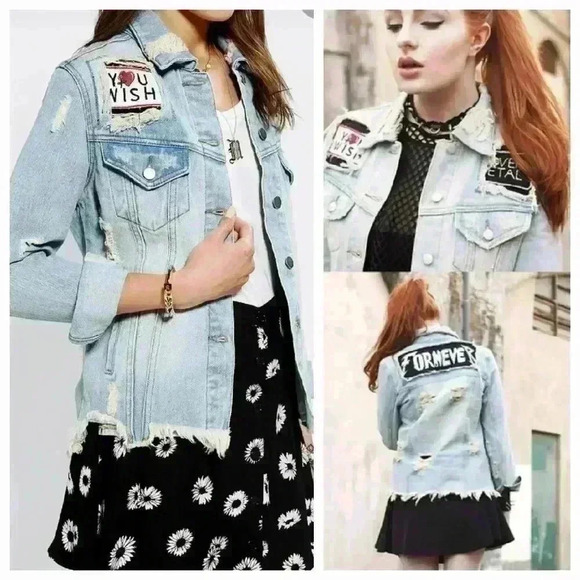 UNIF Fornever Jean Jacket - Picture 1 of 13